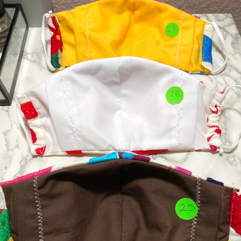 FACE MASK | ARTISAN | MEXICAN EMBROIDERED - Picture 10 of 15